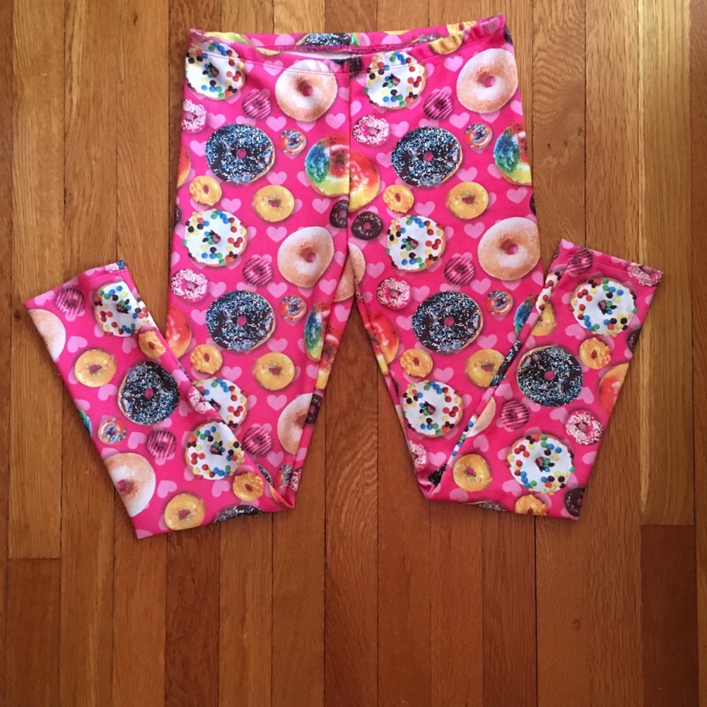 Girls XL (women’s Xs) donut leggings